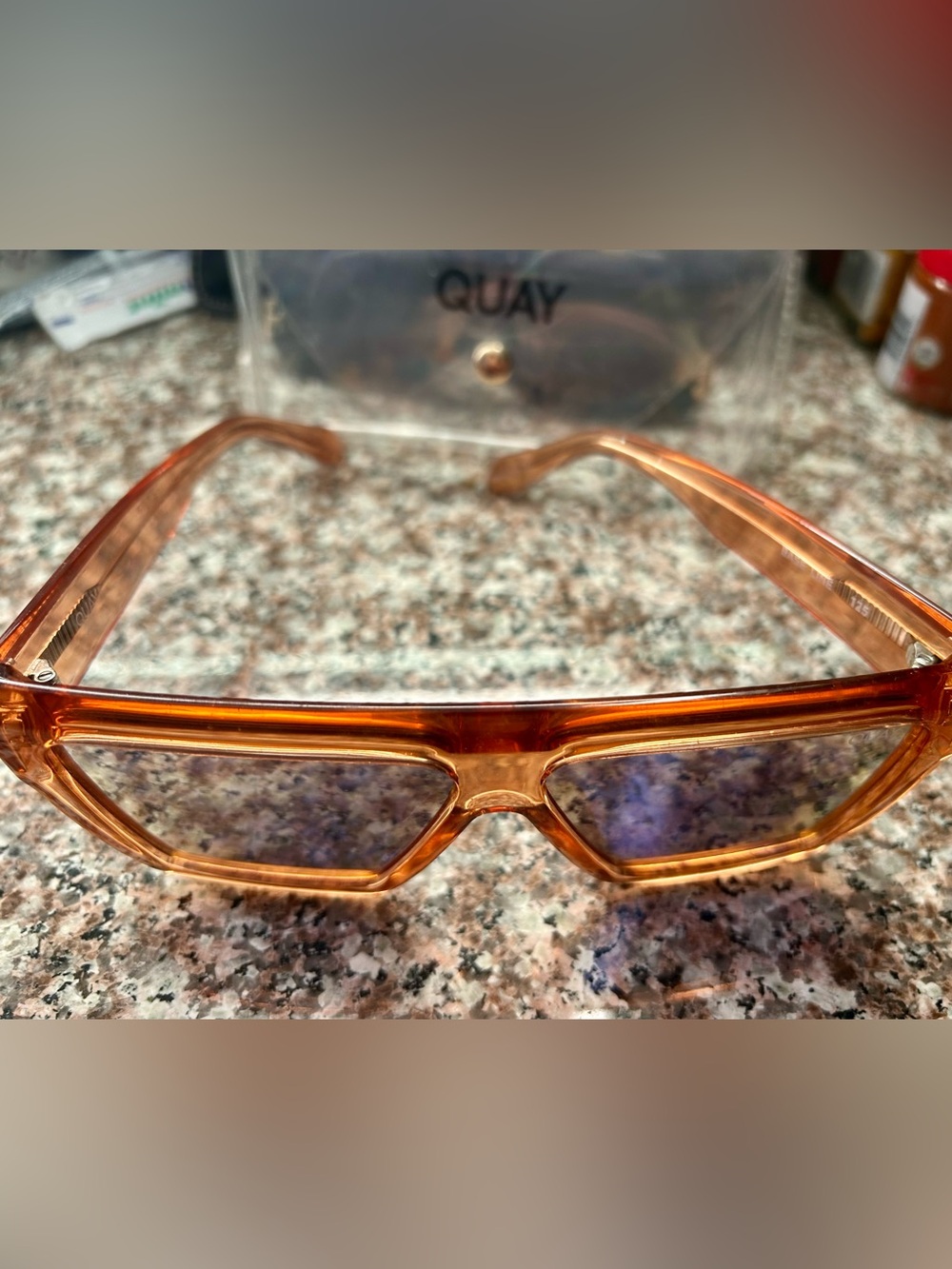 Quay Australia Baseline Sunglasses with Reflective Lenses - Picture 3 of 9
